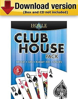 Encore Hoyle Club House Pack for Windows 1 User [Download]