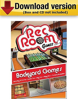 Encore Rec Room Volume 4 Backyard Games for Windows 1 User [Download]