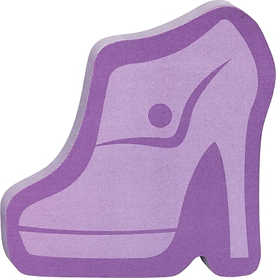 Post it Shoe Shaped Die Cut Memo Cube 2 Pads Pack