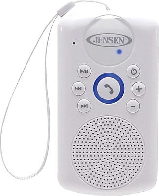 Jensen SMPS 640 Water Resistant Shower Bluetooth Handsfree Speaker