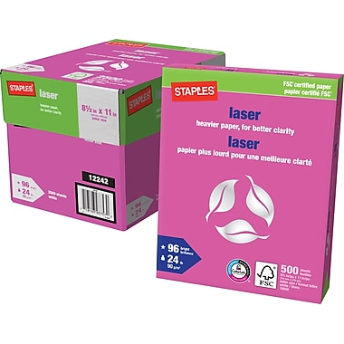 staples paper fsc certified laser lb reviewsnapshot write ream case num average rating