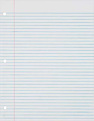 Filler Paper | Blank, Lined &amp; Colored Filler Paper | Staples®