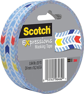 Scotch Expressions Masking Tape Arrows 1 x 20 yds