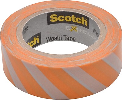 Scotch Expressions Washi Tape Diagonal Stripe 3 5 x 393