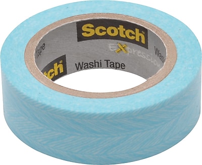 Scotch Expressions Washi Tape Feather 3 5 x 393