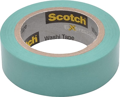 Scotch Expressions Washi Tape Pastel Blue 3 5 x 393