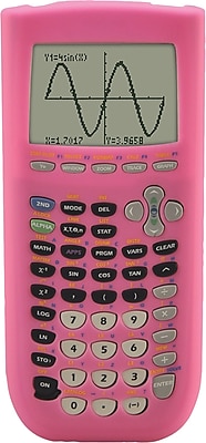 Guerrilla Plus Pink Silicone Cover for TI 84 Plus Graphing Calculator