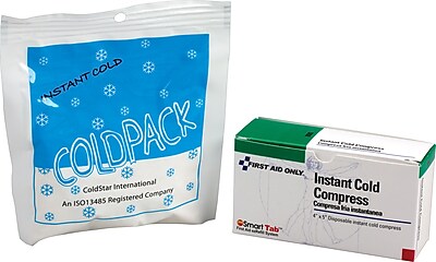 First Aid Only Instant Cold Compress 4 x5