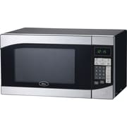 Oster? .9 CU. FT. Microwave, Stainless Steel Staples?