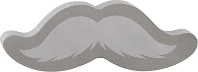 Post it Mustache Shaped Die Cut Memo Cube 2 Pads Pack