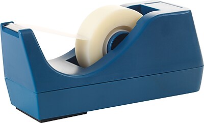 Staples Tape Dispenser 1 Core Blue Each 25345