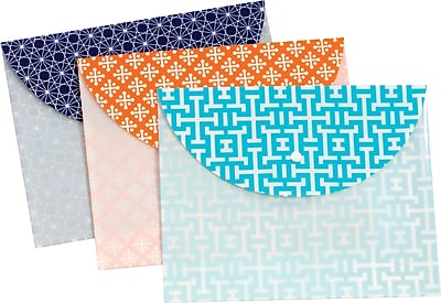 Globe Weis Snap Envelope Letter Size Assorted