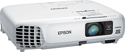 Epson Home Cinema 730HD 720p 3LCD Projector, White