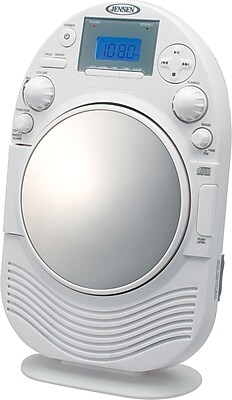 Jensen AM FM Stereo Shower Radio with CD Player JCR 535