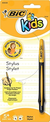 BIC Kids Stylus Black and Yellow Each