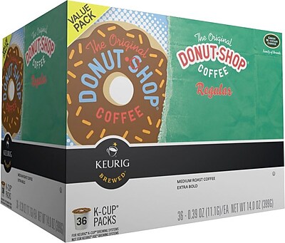 Keurig K-Cup Coffee People Original Donut Shop Coffee, Regular, 36 Pack