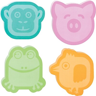 Post it Animal Shaped Die Cut Memo Cube 2 Pads Pack