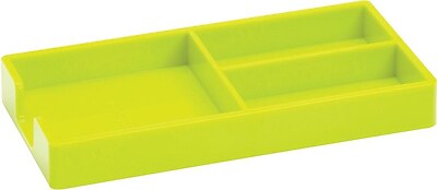 Poppin Bits Bobs Tray Lime Green 100249