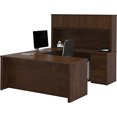 Bestar Prestige Collection U Shape Desk With Hutch