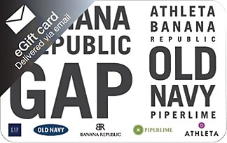 HOT! Gap, Old Navy, Banana Republic - 50 eGift Card for 40! - Common ...