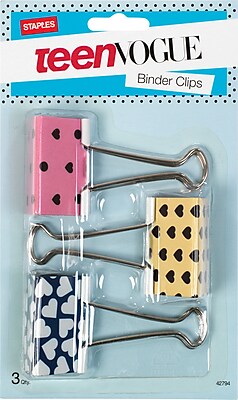 Teen Vogue Large Binder Clips