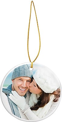 Double Sided Round Ornament