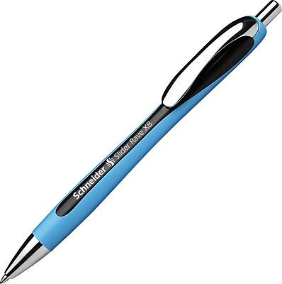 Stride Rave Retractable Ballpoint Pen Extra Bold 1.4mm Black Each