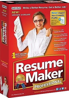 ResumeMaker Professional Deluxe 18 [Boxed]