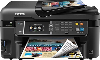 Epson WorkForce WF 3620 Color Inkjet All in One Printer