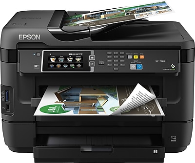 Epson WorkForce WF 7620 All In One Color Inkjet Printer C11CC97201