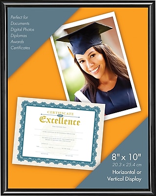 8X10 UCHANNEL FRAME BLACK