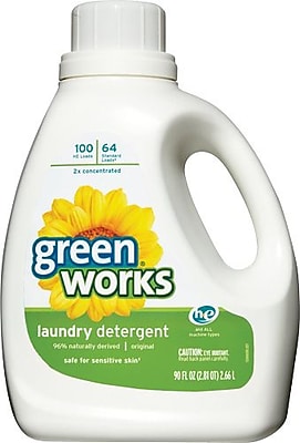 Clorox® Green Works® Laundry Detergent, Original Scent, 90 oz. | Staples®