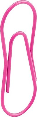 Poppin Paper Clips Box of 50 Pink 100418