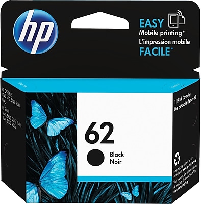 HP 62 Black Ink Cartridge C2P04AN 140