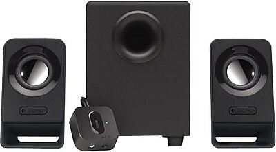 Logitech Z213 Multimedia Speakers and Subwoofer for Multiple Devices Black 980 000941