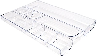 Staples Drawer Organizer Clear