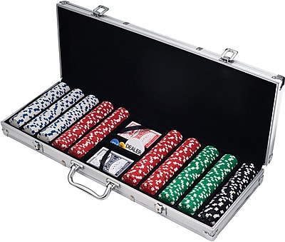 500 Dice Style Casino-Weight Poker Chip Set