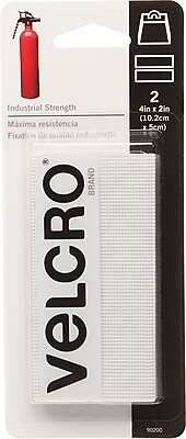 Velcro Industrial Strength Strips 2 x 4 White