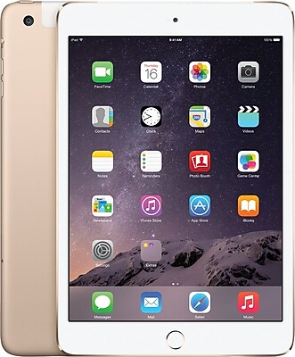 Apple iPad mini 3 with Retina display with WiFi 16GB, Gold