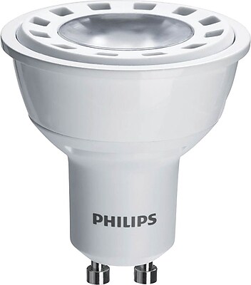 Philips 6 Watt MR16 GU10 LED Flood Light Bulb Bright White Dimmable