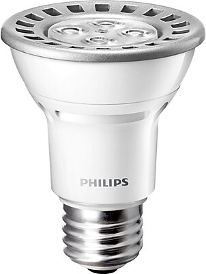 Philips 8 Watt PAR20 LED Flood Light Bulb Bright White Dimmable