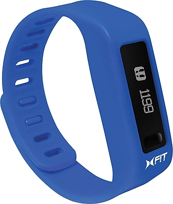 Xtreme X Fit Wireless Activity Tracker with LCD Display Blue