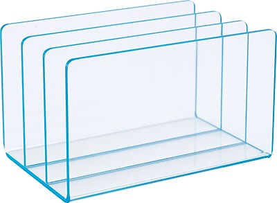 Staples Acrylic Blue Edge Letter Sorter