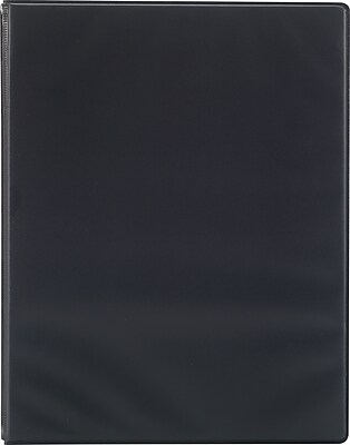 Simply Round 3 Ring Non View Binder Black 26643
