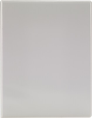 Simply Round 3 Ring View Binder White 26644