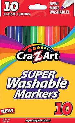 Cra Z Art Classic Super Washable Fineline Markers 10 Pack