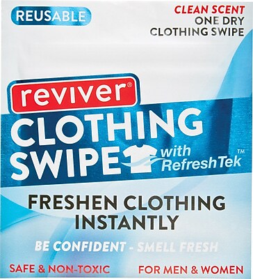 Shark Tank Reviver Odor Eliminating Swipes Regular