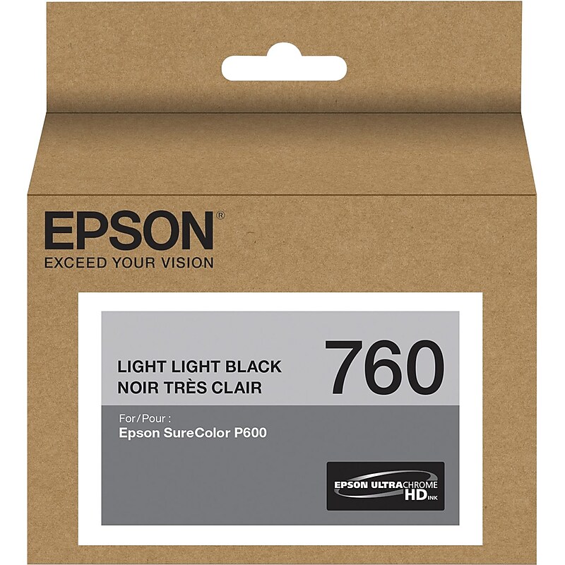 Epson 760 Ultrachrome Light Light Black Standard Yield Ink Cartridge