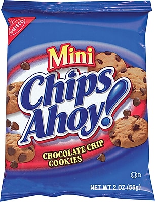 Chips Ahoy Chocolate Chip Cookies 2 oz. Bags 60 Bags Box