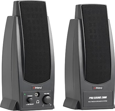 Sourcing Partner M2C88034 Pro Sound 2000 Speakers Black